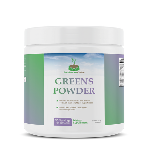 Greens, Fruit Punch Powder, 8.4g serv/30 serv.