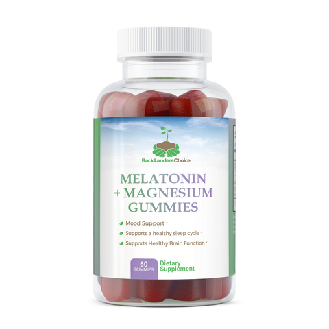 Melatonin w/ Magnesium Gummy, 2 serv. sz